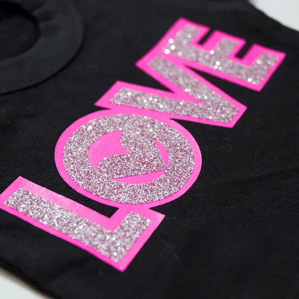 Glitter screen printing